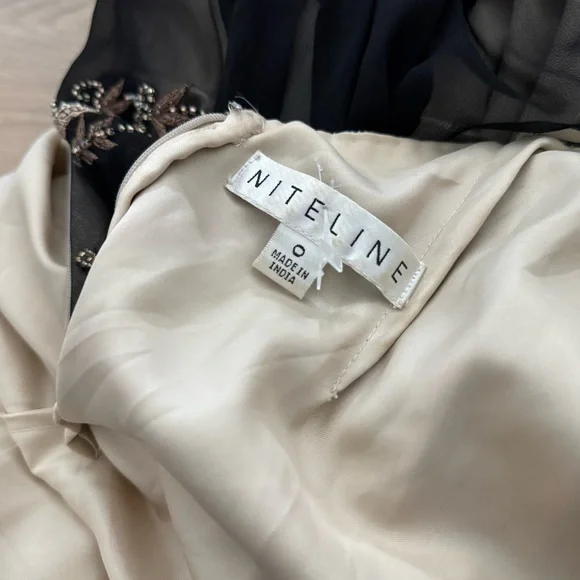 Caché Flapper Vintage Beaded Gown - Picture 7 of 8